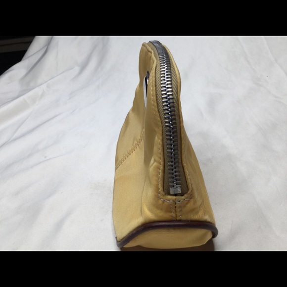 Dooney & Bourke Yellow Nylon Cosmetic Case - Picture 4 of 10